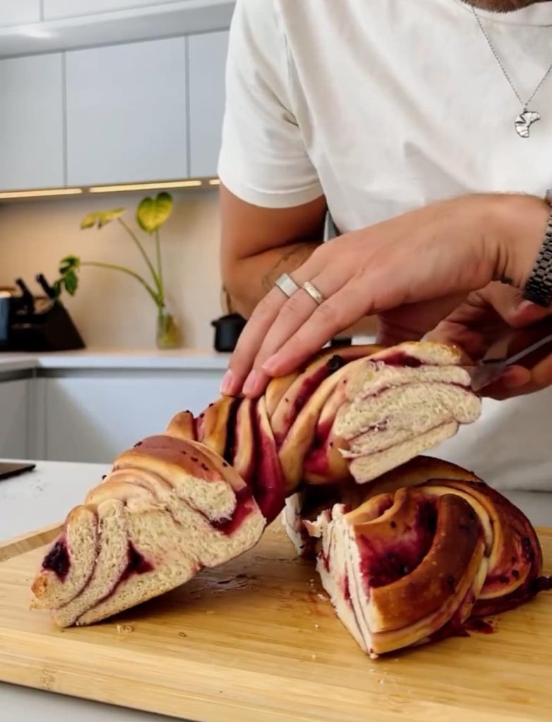 Johannisbeer-Zitronen Babka