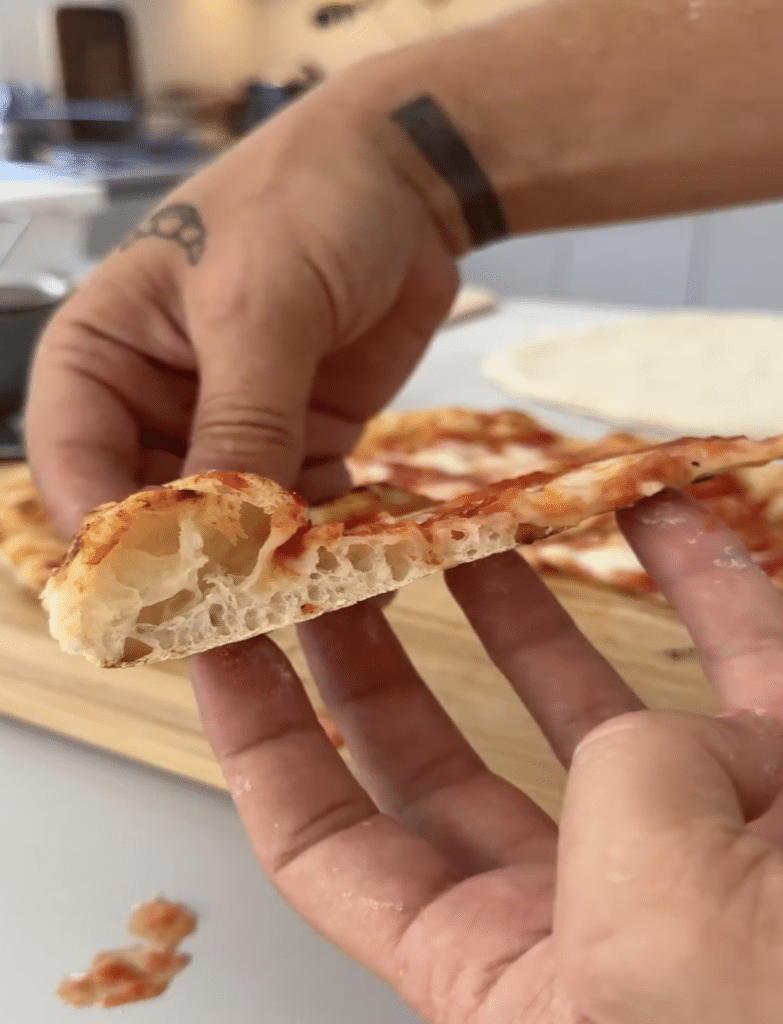 Pizza aus dem Haushaltsofen